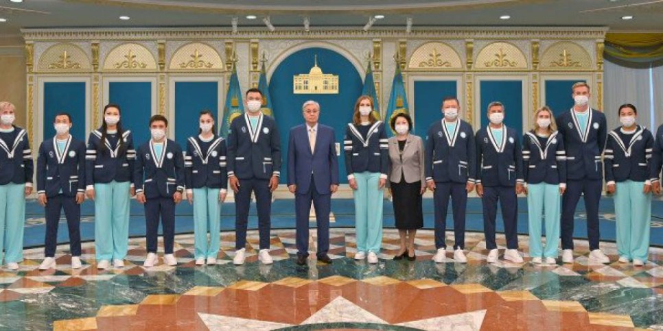 
                    Касым-Жомарт Токаев встретился с олимпийской командой Казахстана
                