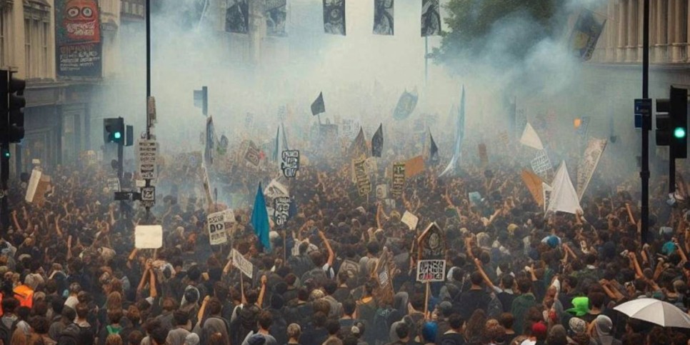 
                    Протестующие захватили мост Ховра в Индии в ходе антиправительственного марша после смерти врача
                