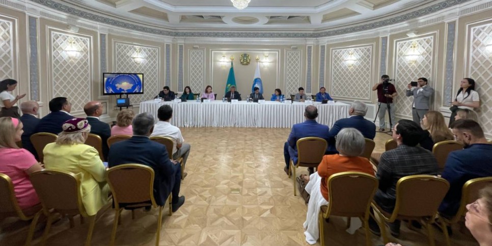 
                    Нурторе Жусип провел встречу с представителями АНК, этнокультурных объединений и маслихата
                