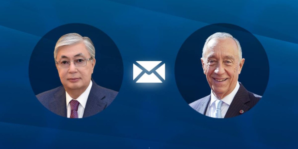 
                    Токаев поздравил президента Португалии
                