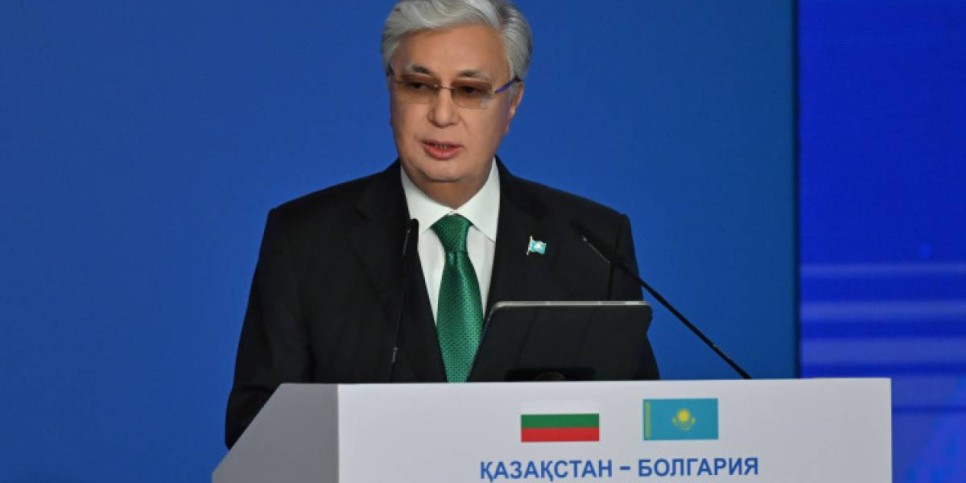 
                    Глава государства выступил на бизнес-форуме «Казахстан –Болгария»
                