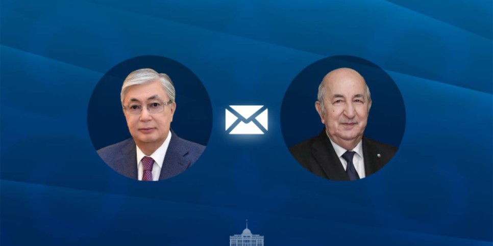 
                    Токаев поздравил президента Алжира с Днем независимости
                