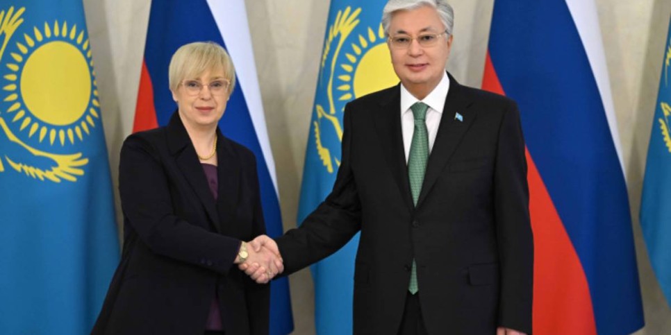 
                    Состоялись переговоры Касым-Жомарта Токаева с Наташей Пирц-Мусар в узком формате
                