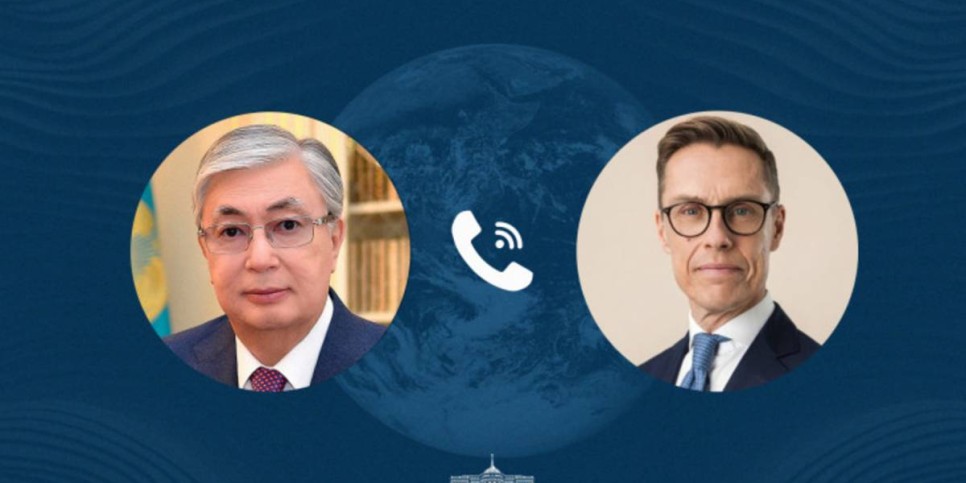 
                    Состоялся телефонный разговор президентов Казахстана и Финляндии
                