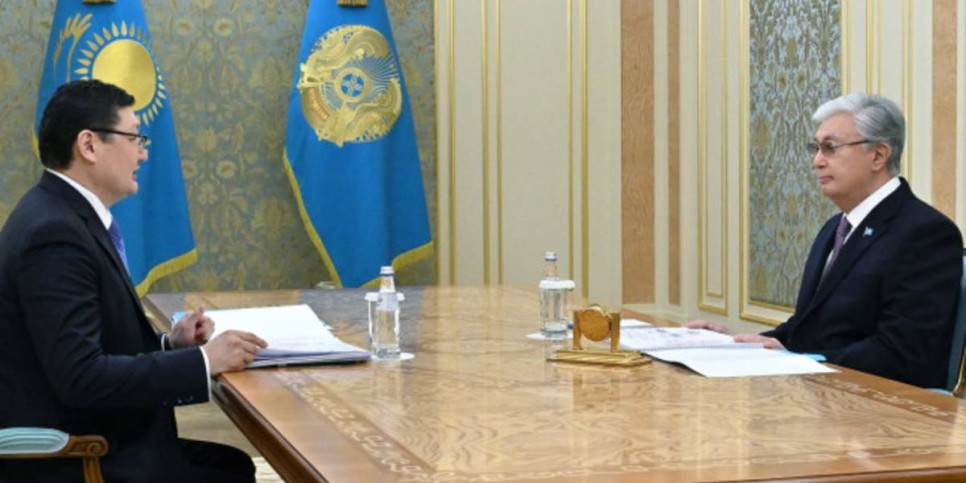 
                    Токаев принял нового акима области Абай 
                