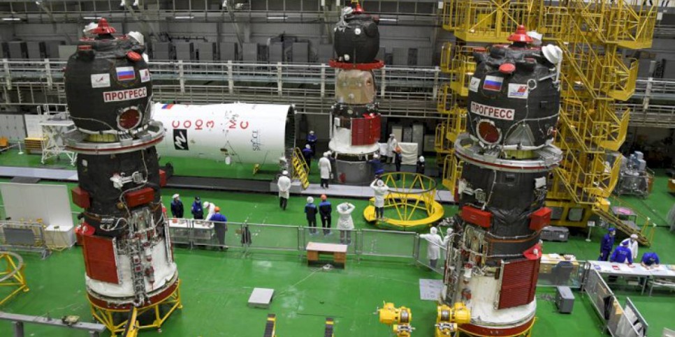 
                    На Байконуре готовятся к запуску транспортного грузового корабля «Прогресс МС-21»
                