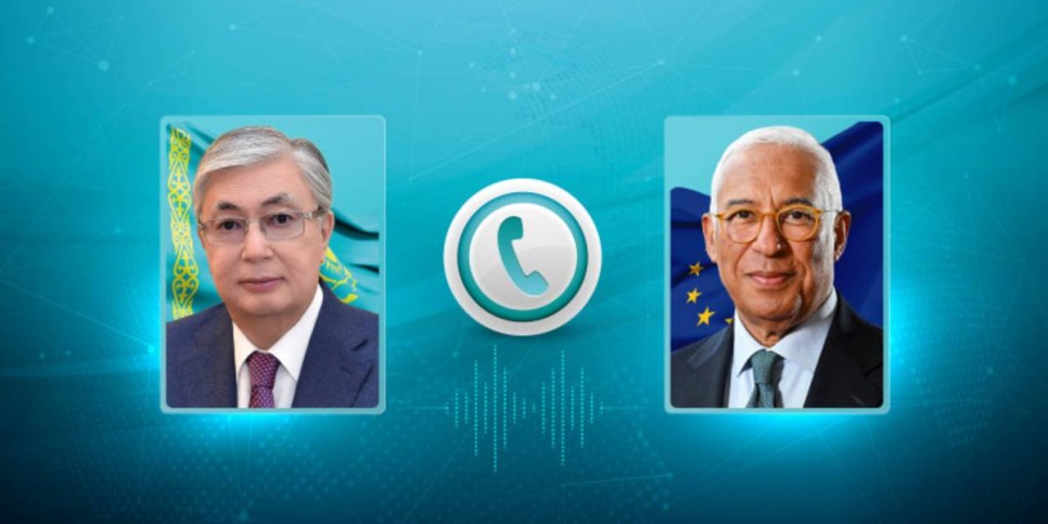 
                    Глава государства провел телефонный разговор с Президентом Европейского Совета Антониу Коштой
                