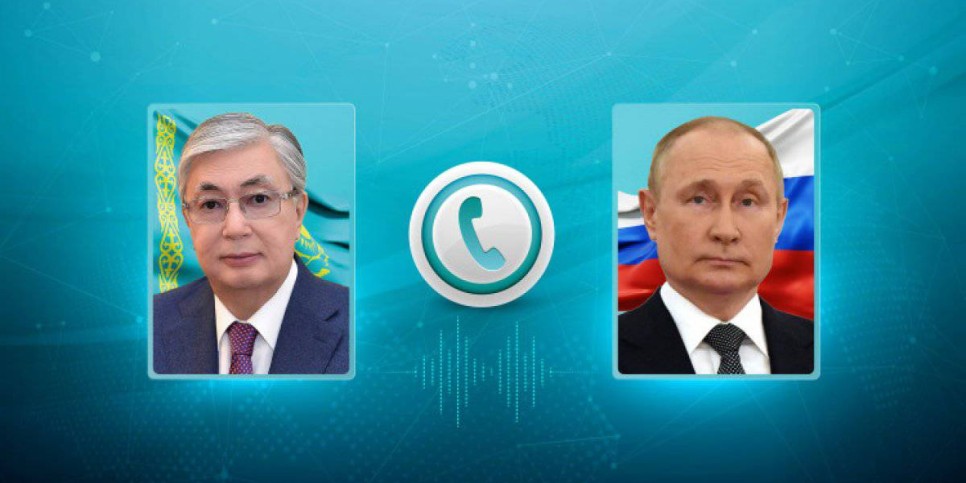 
                    Состоялся телефонный разговор Токаева с Путиным
                