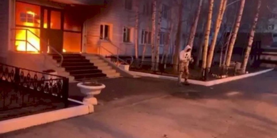 
                    Двух граждан Казахстана подозревают в поджоге военкомата в Омске
                