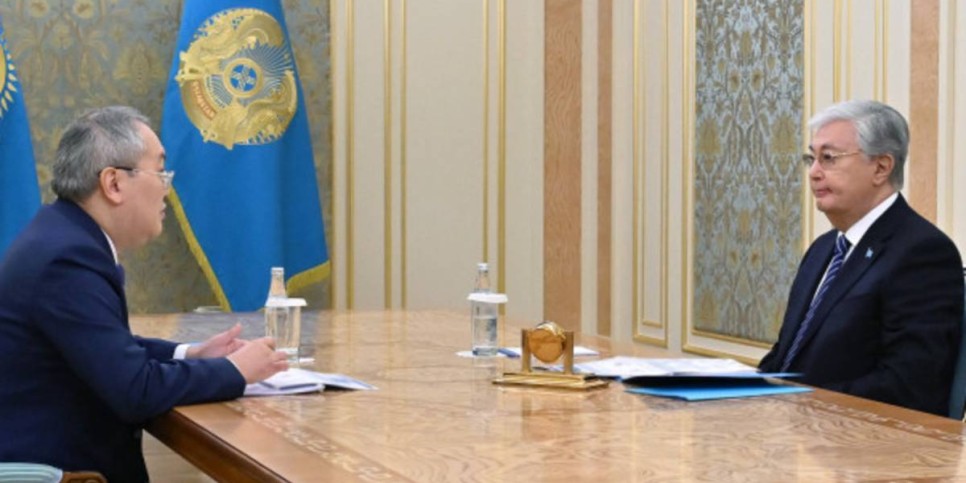 
                    Председатель АФМ отчитался перед Токаевым
                