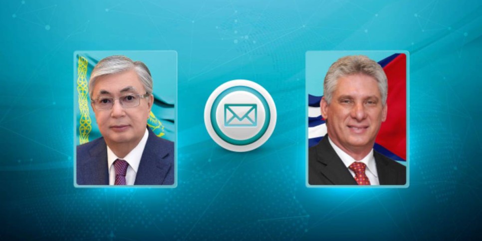 
                    Токаев направил поздравительную телеграмму президенту Кубы
                