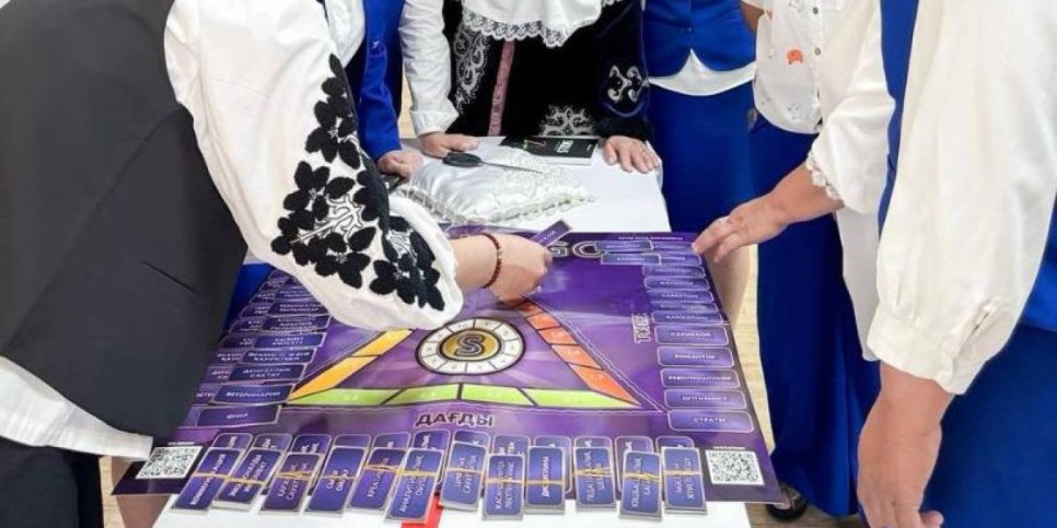 
                    Первую профориентационную игру на казахском языке презентовала победитель гранта «Тәуелсіздік ұрпақтары» 
                