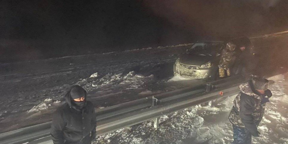 
                    Сразу 15 авто столкнулось на трассе Астана – Петропавловск
                