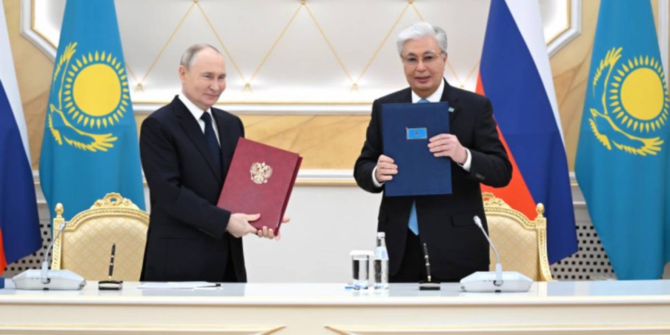 
                    Совместное заявление Президента Казахстана и Президента России об углублении стратегического партнерства
                