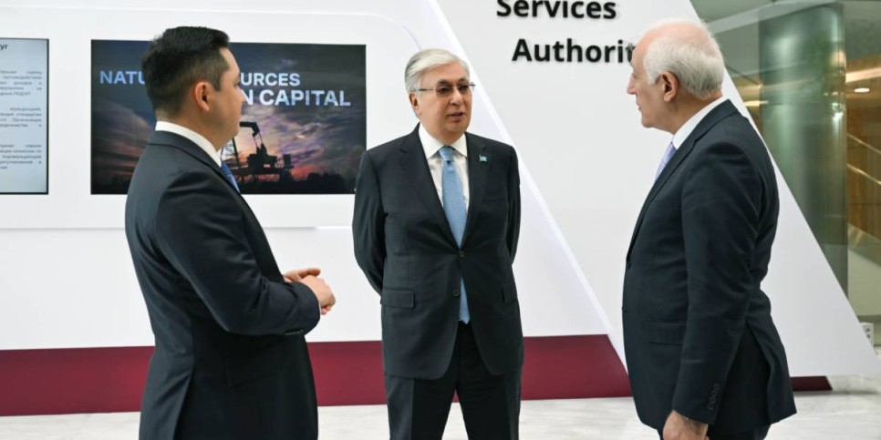
                    Президенты Казахстана и Армении посетили МФЦА
                