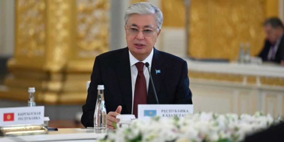 
                    Президент Казахстана выступил на заседании Совета глав государств СНГ в узком составе
                