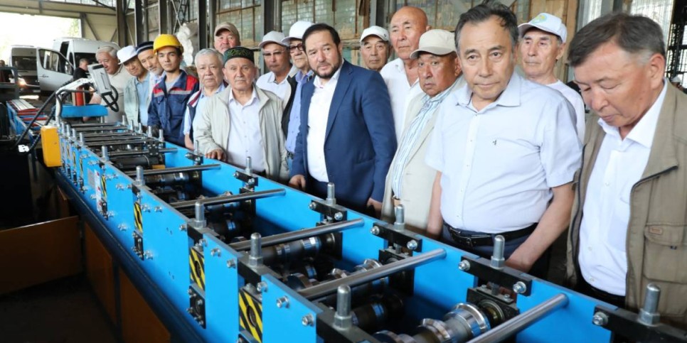 
                    Ақсақалдар кеңесі АНК посетили в Алматы цех «Metall Prom Group»
                