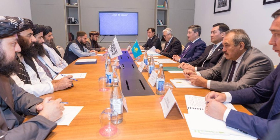 
                    Казахстан готов инвестировать в трансафганскую железную дорогу 
                