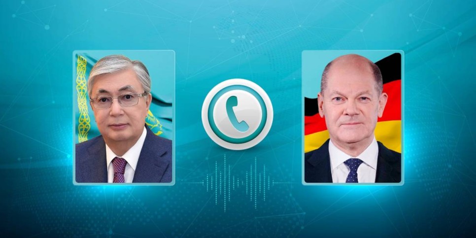 
                    Токаев поговорил с Федеральным Канцлером ФРГ по телефону
                