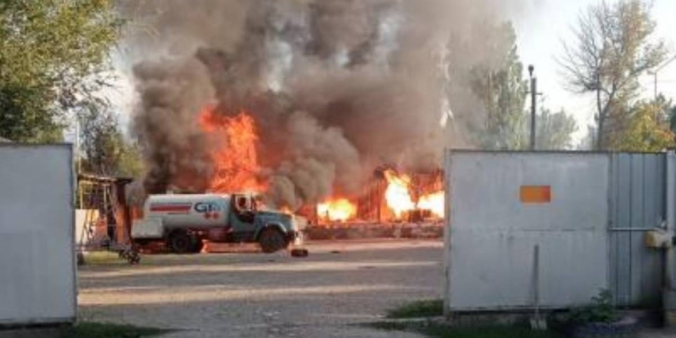 
                    Пожар произошел на газозаправочной станции в Алматинской области
                
