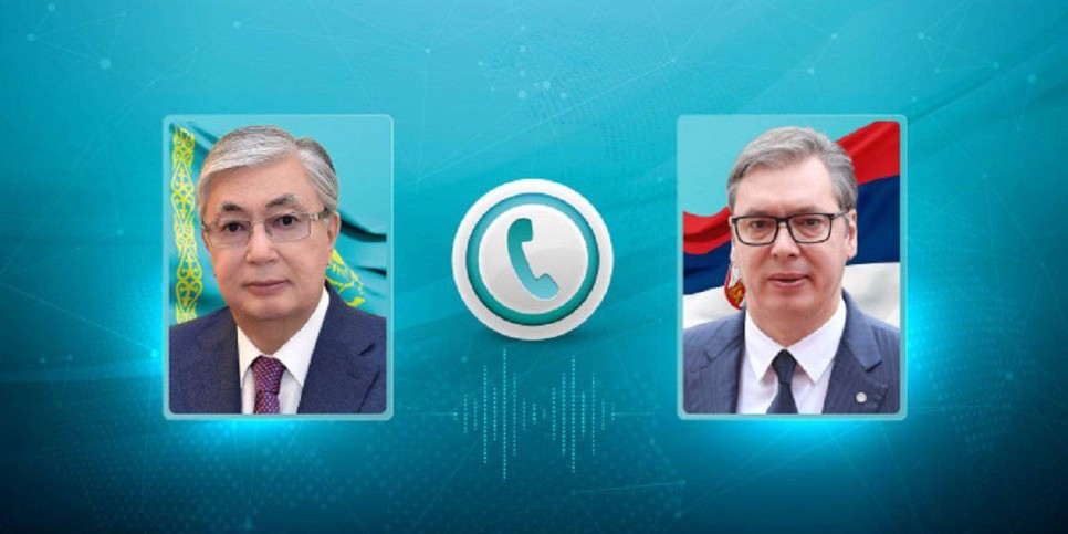 
                    Токаев провел телефонный разговор с Президентом Сербии
                