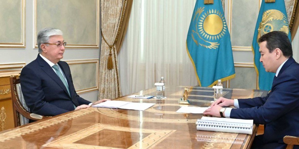 
                    Токаев заслушал отчет Смаилова о развитии Казахстана за 2023 год
                