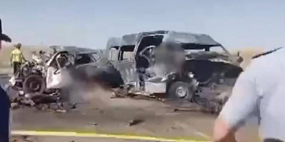 
                    Девять человек погибли в ДТП в Туркестанской области
                