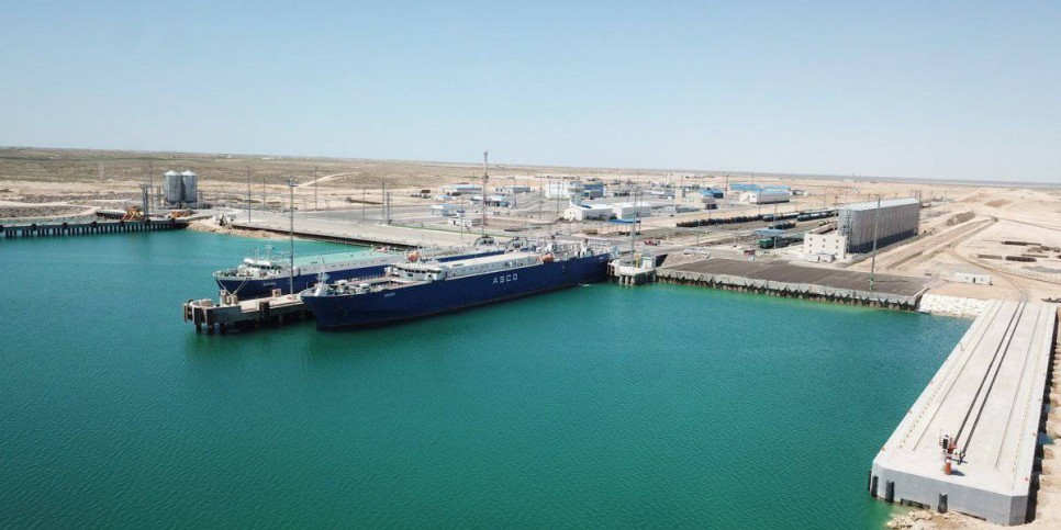 
                    Морской терминал «Саржа» в порту Курык начал перевалку генеральных грузов
                