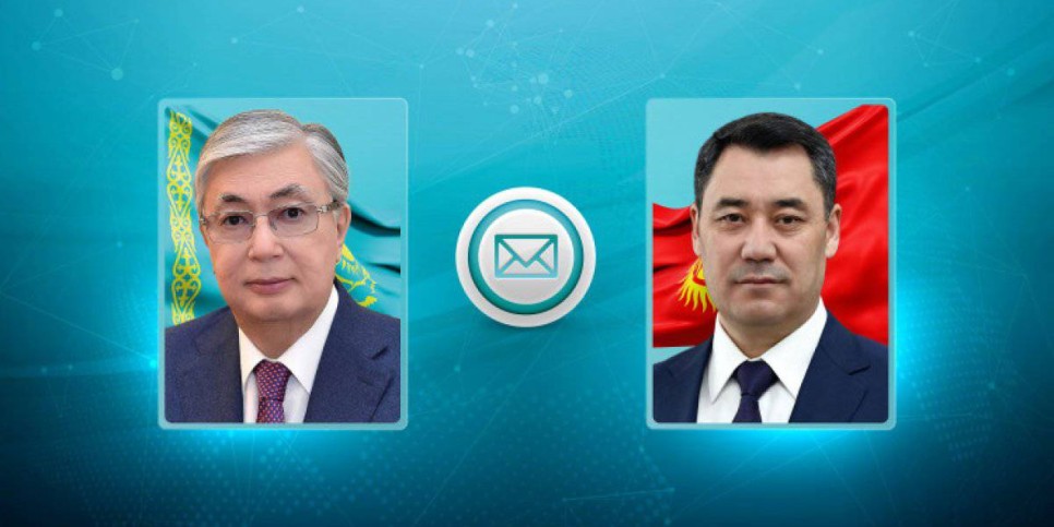 
                    Токаев поздравил Президента Кыргызстана
                