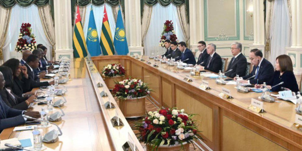 
                    О чем говорили Президенты Казахстана и Того
                