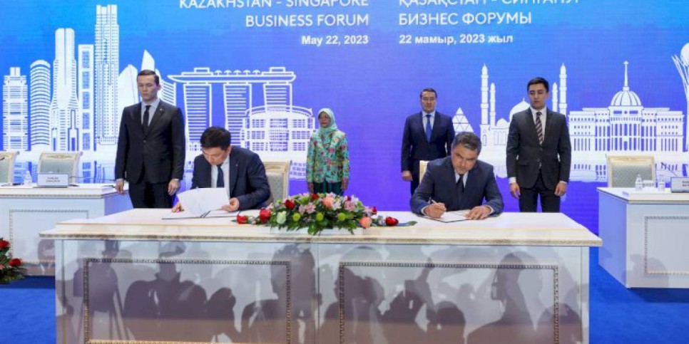 
                    Сингапурская компания построит в Жамбылской области завод
                