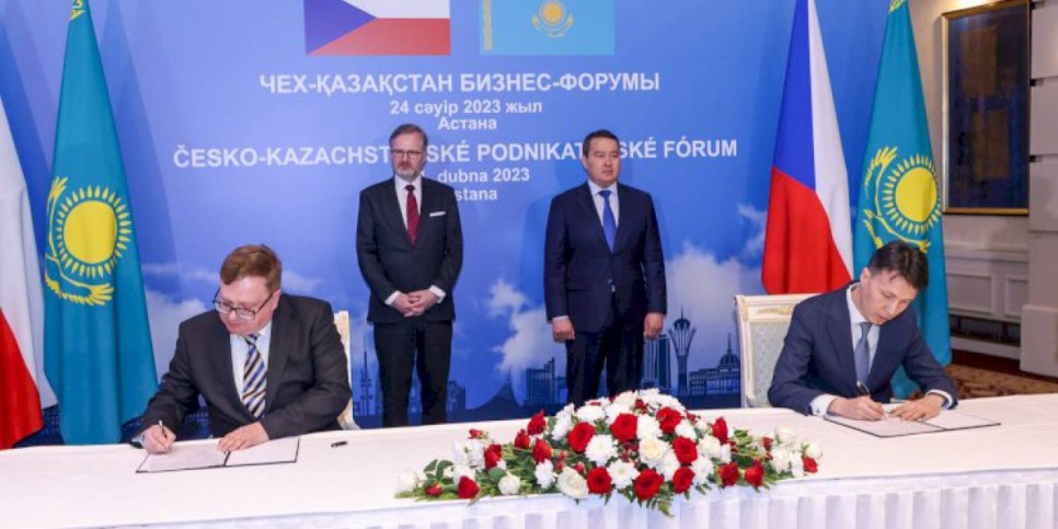 
                    Соглашения на 230 млн евро подписали Казахстан и Чехия
                