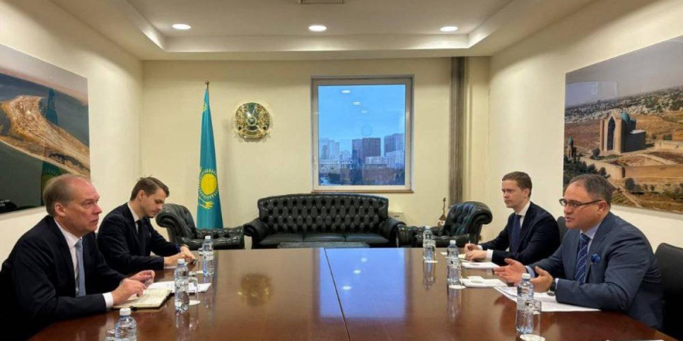 
                    Казахстан и Финляндия намерены укреплять экономические связи
                