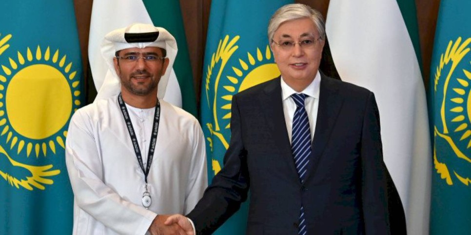 
                    Касым-Жомарт Токаев встретился с главой Abu Dhabi Ports Group
                