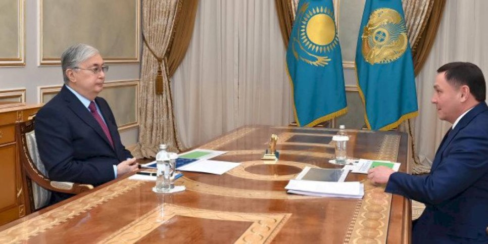 
                    Президент заслушал отчет об итогах развития Акмолинской области за 2022 год
                
