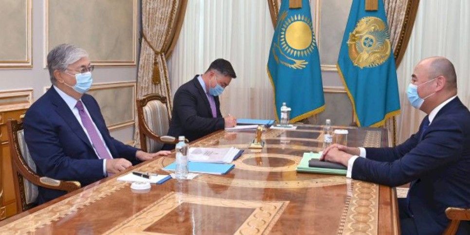 
                    Касым-Жомарт Токаев принял главу холдинга «Байтерек»
                