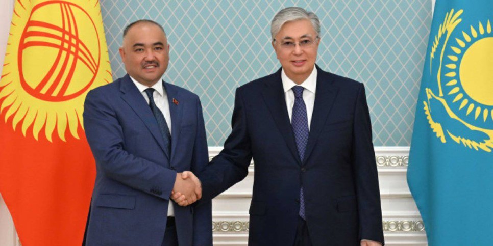 
                    Президент Казахстана принял председателя Жогорку Кенеша Кыргызстана
                