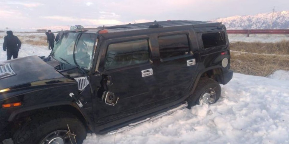 
                    Смертельное ДТП с участием внедорожника Hummer произошло в области Жетісу
                