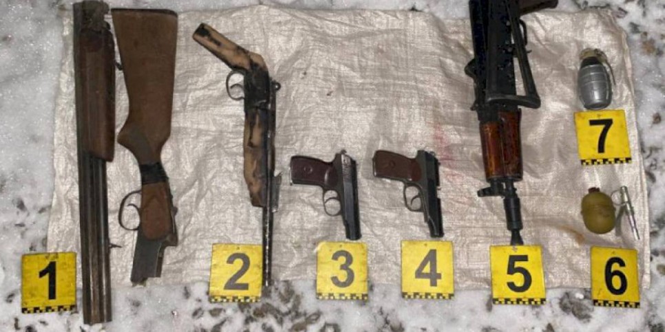 
                    В Алматинской области найден очередной схрон с оружием и боеприпасами
                