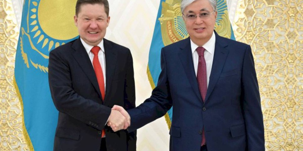 
                    Президент Казахстана принял главу «Газпрома» Алексея Миллера
                