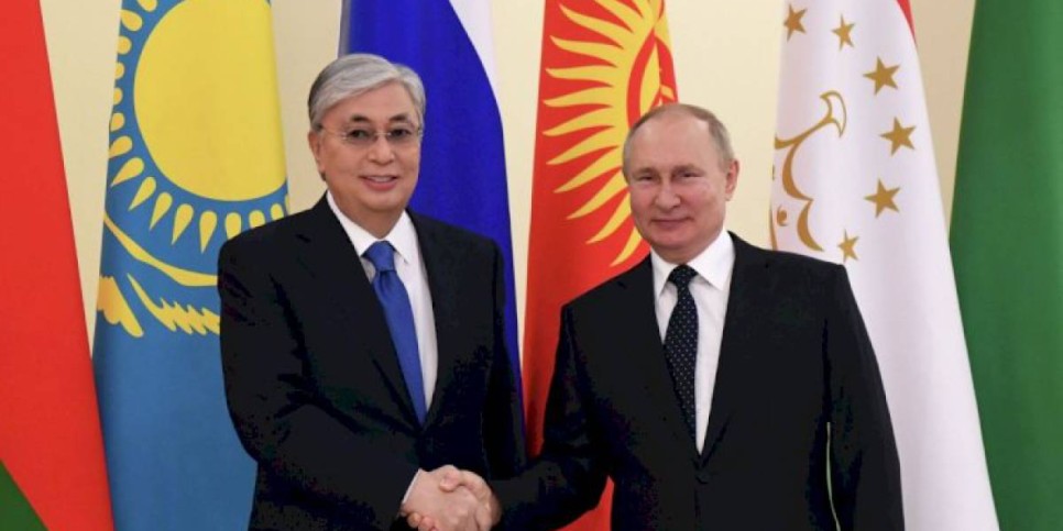 
                    Касым-Жомарт Токаев поздравил Путина с 30-летием дипломатических отношений
                