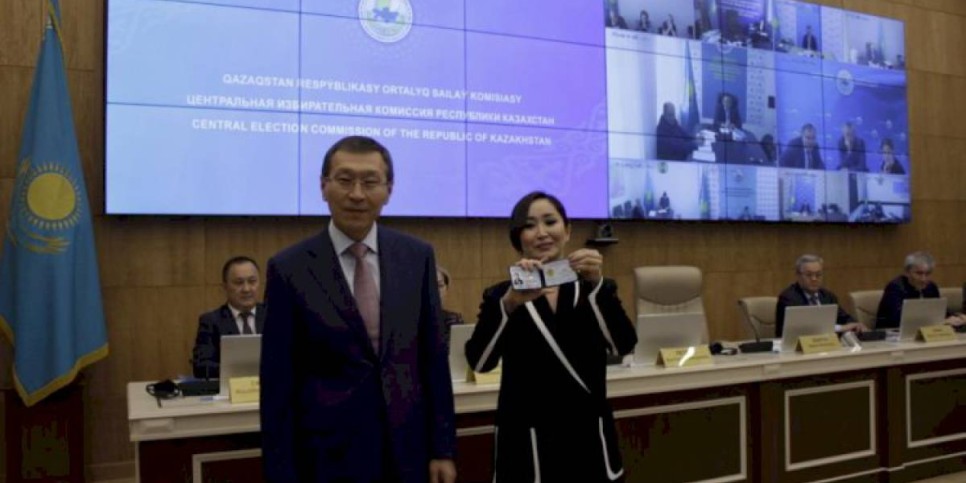 
                    ЦИК зарегистрировала Каракат Абден кандидатом в Президенты Казахстана
                