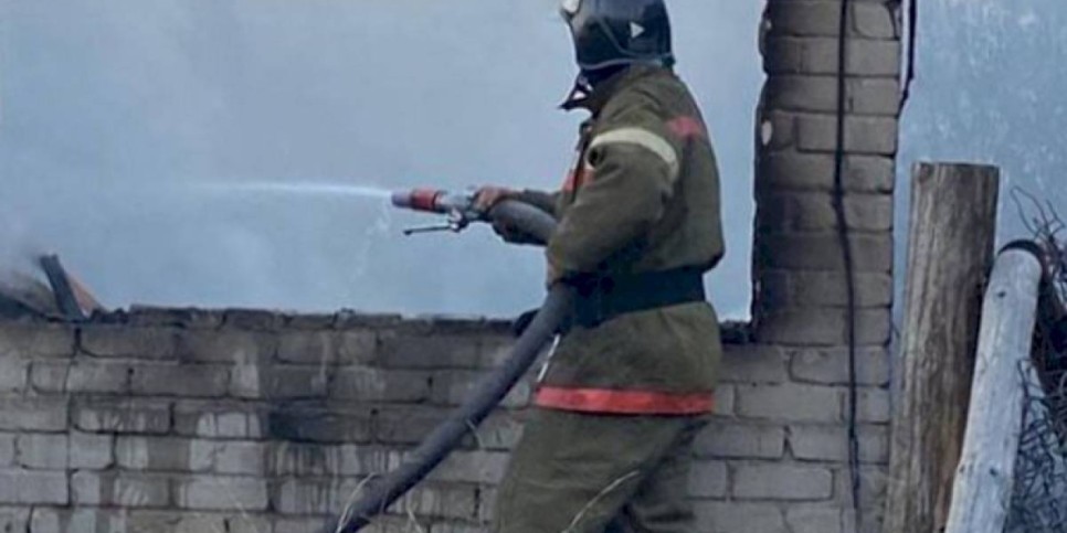 
                    В результате пожара в Костанайской области погиб пенсионер-инвалид
                
