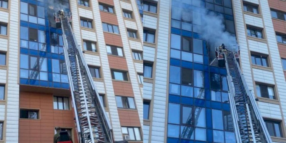 
                    Пожар в многоэтажке Алматы: 20 человек эвакуированы, пятеро из них – дети
                