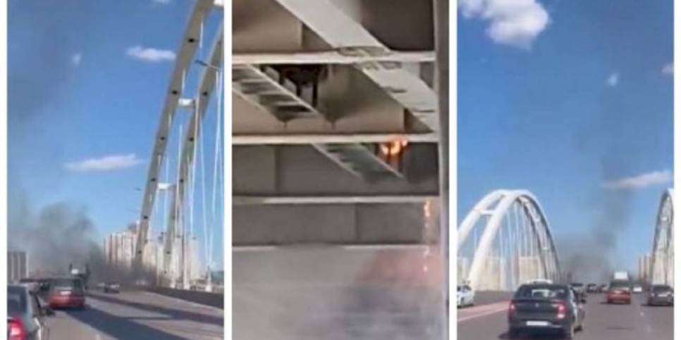 
                    Столичные спасатели ликвидировали пожар на мосту «Архар»
                