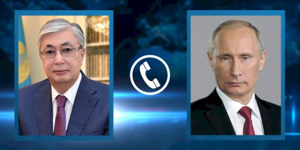 
                    Президенты Казахстана и России обсудили ситуацию вокруг Украины
                