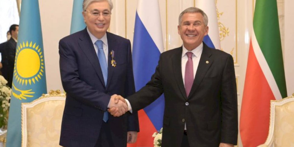
                    Президента Казахстана наградили орденом «Дуслык»
                