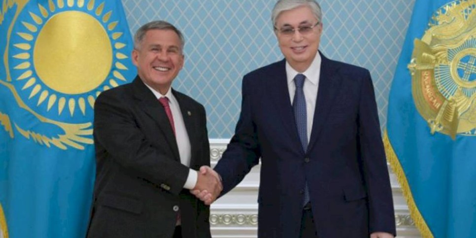 
                    Касым-Жомарт Токаев принял Президента Татарстана
                