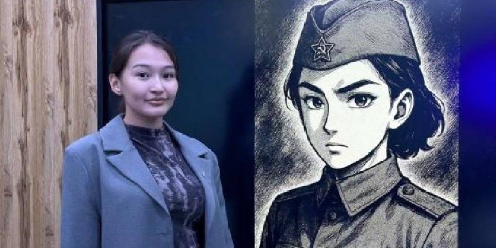 
                    Студентка из Актобе создала комикс об Алии Молдагуловой с помощью ИИ
                