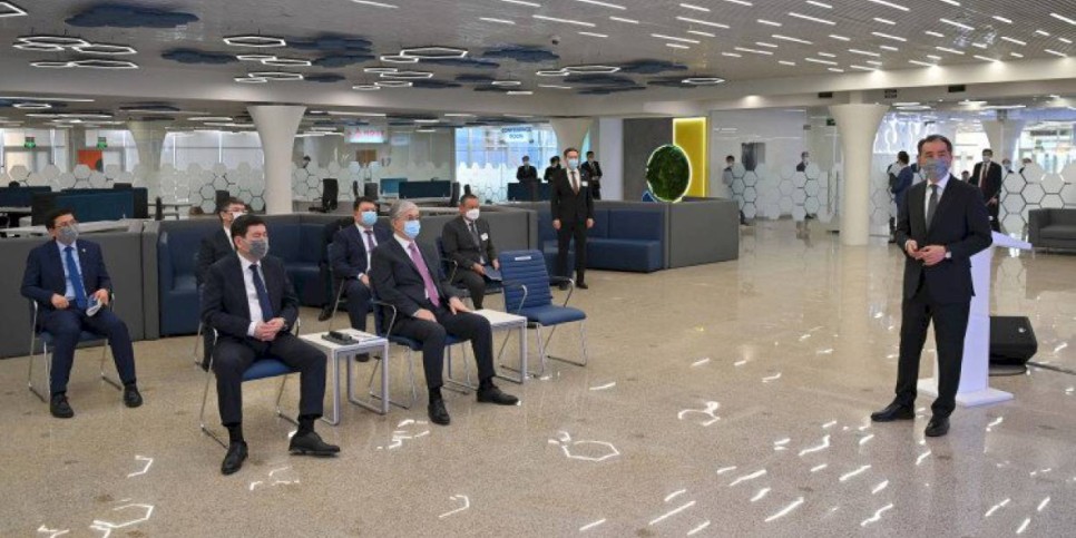 
                    Президент посетил Alatau Creative Hub в Алматы
                